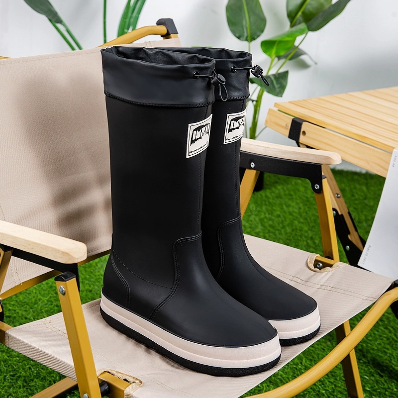 Fishing Boots - Erkekler için Yüksek Bilekli Yağmurluk Botları,