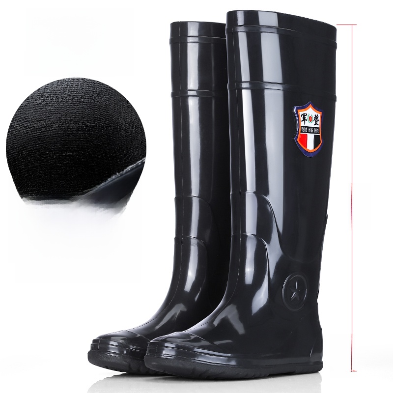 Fishing Boots - Askeri Tarz Yüksek Bilekli Yağmur Botları